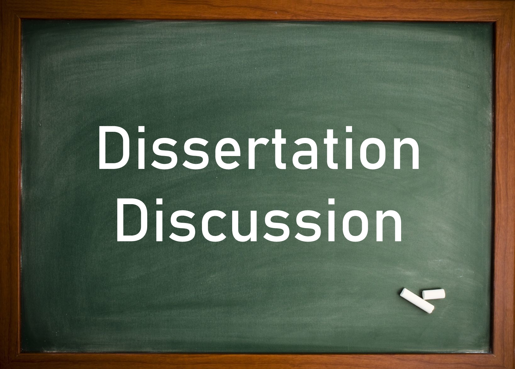 masters dissertation discussion
