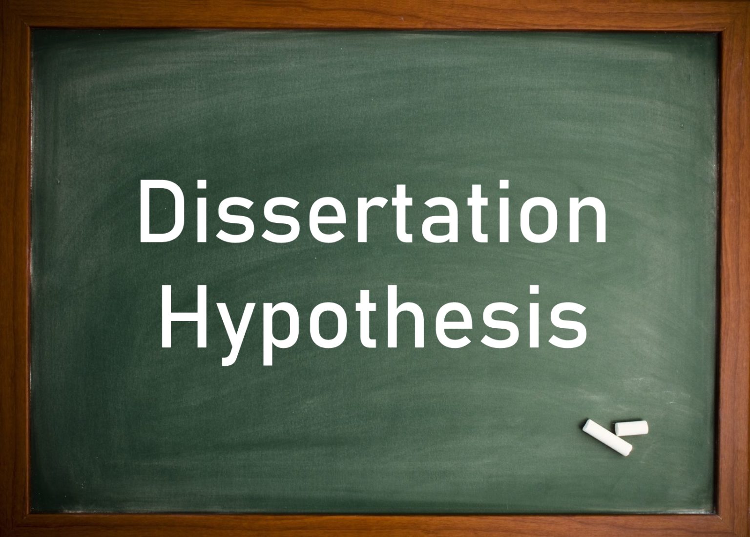 does a dissertation need a hypothesis