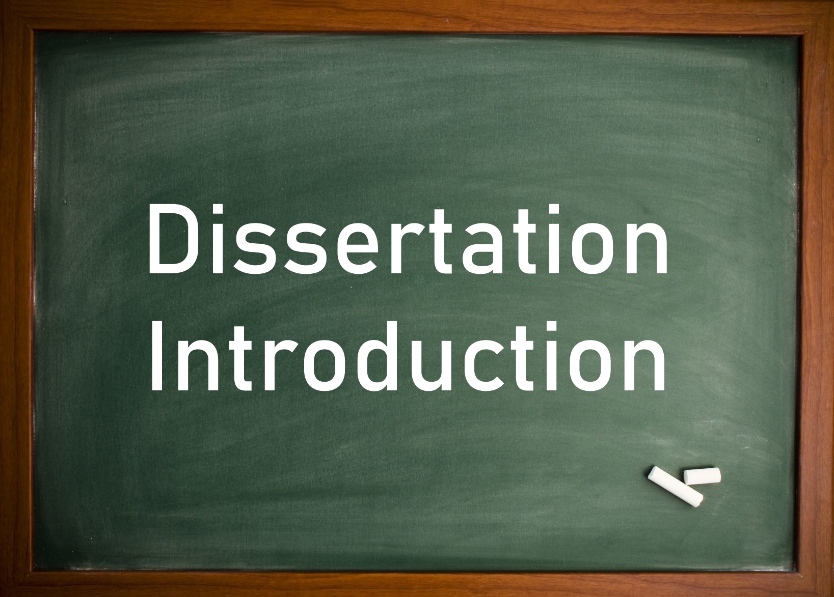 dissertation introduction exemple